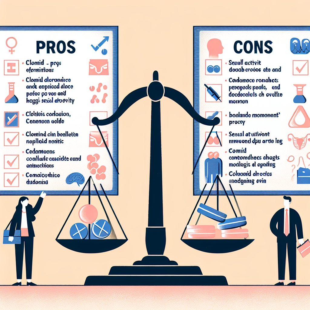 Clomid y actividad sexual: pros y contras Clomid y actividad sexual: pros y contras