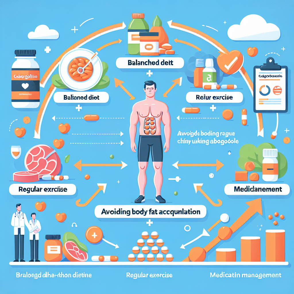 Cómo evitar subir grasa corporal con Cabergolina Cómo evitar subir grasa corporal con Cabergolina